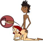  big_ass braided_hair bubble_butt cartoon_network cum_inside hourglass_figure light-skinned_female red_ass red_hair red_lipstick redhead thick_ass thick_legs thick_thighs total_drama_island x-ray zoey_(tdi) 