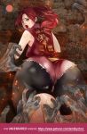  1girl capcom claire_redfield ecchi red_hair resident_evil sexy zombies 