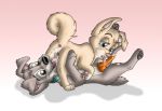 69 69_position angel_(lady_and_the_tramp) disney fellatio furry lady_and_the_tramp scamp