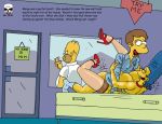  homer_simpson marge_simpson squeaky_voiced_teen the_fear the_simpsons yellow_skin 