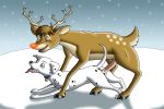 101_dalmatians christmas crossover disney doggy_position perdita rudolph tagme