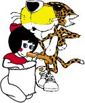 cheetah cheetos chester_cheetah crossover fellatio furry little_utz_girl mascots utz