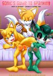  archie_comics bbmbbf cassia_the_pronghorn comic cover_page miles_&quot;tails&quot;_prower mobius_unleashed paddle palcomix red_ass sega sonic&#039;s_guide_to_spanking sonic_(series) sonic_boom sonic_the_hedgehog_(series) spanking tagme zooey_the_fox 
