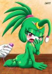 1female 1girl archie_comics bbmbbf completely_nude fish_girl mobius_unleashed nude palcomix queen_angelica sega sex_toy sonic_(series) sonic_the_hedgehog_(series) vibrator vibrator_in_ass vibrator_in_pussy