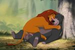 2boys baloo bear crossover disney duo erect_penis erection feral gay jungle_book lion male male_only sex simba the_lion_king yaoi