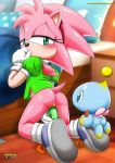  amy_rose amy_rose_(classic) bbmbbf chao cheese_the_chao mobius_unleashed palcomix rosy_the_rascal sega sonic_(series) sonic_the_hedgehog_(series) 