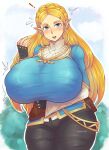 ! 1girl alternate_body_type alternate_breast_size big_breasts blonde_hair blue_eyes blush breasts breasts_bigger_than_head breath_of_the_wild cameltoe clothed clothed_female curvaceous curvy curvy_body curvy_female curvy_figure elf_ears enormous_breasts female female_focus female_only fully_clothed gigantic_breasts golden_hair hourglass_figure huge_breasts hylian long_hair massive_breasts nintendo nipple_bulge open_mouth pinkkoffin plump pointy_ears princess_zelda pussy_visible_through_clothes sexy sexy_body sexy_breasts smelly_pussy solo_female the_legend_of_zelda the_legend_of_zelda:_breath_of_the_wild thick thick_thighs thighs top_heavy very_long_hair voluptuous zelda_(breath_of_the_wild)
