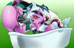  1boy 1girl alicorn anus ass bathtub blush cum cum_in_pussy cum_inside cutie_mark doggy_position friendship_is_magic horn male/female male_unicorn my_little_pony nude open_mouth penis_in_pussy pony princess_cadance sex shining_armor shining_armor_(mlp) tail three-tone_hair tongue_out unicorn vaginal vaginal_penetration vaginal_sex wings 