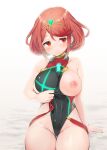 1girl amekosame bob_cut pyra_(xenoblade) red_eyes red_hair short_hair solo_female tagme video_game_character video_game_franchise xenoblade_(series) xenoblade_chronicles_2