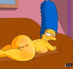  anus ass gkg marge_simpson nude shaved_pussy sideboob the_simpsons thighs 