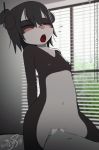 animated black_penis breasts furry gif girl_on_top loop male/female navel nipples nude panda penis sex sicmop vaginal watermark