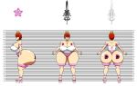  ale-mangekyo ale-mangekyo_(artist) ass big_ass big_breasts breasts cleavage commission crown dat_ass female kairi keyblade kingdom_hearts queen_of_spades solo tattoo weapon x-blade 