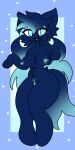  angelicflxkes big_breasts blue_fur cyan_eyes furry thick_thighs 