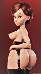  ass breasts erect_nipples helen_parr stockings the_incredibles thighs 