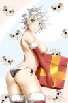  1girl ass character_request christmas kimmy77 nipples rwby 
