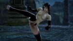 3d alluring breasts elbow_gloves erect_nipples female_abs headband kick kicking night nude pubic_hair pussy seong_mi-na seung_mina soul_calibur soul_calibur_ii soul_calibur_iii soul_calibur_vi stockings voluptuous workout