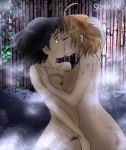 2girls bathing kissing nude_female sakura_li sophia_(tsubasa_chronicle) tsubasa_chronicle yuri