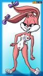  1girl babs_bunny hentai_boy nude rabbit tiny_toon_adventures tiny_toons 