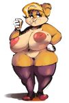  1girl 1girl 2019 4_fingers anthro areola beauty_mark big_areola big_breasts blonde_hair breasts buckteeth cigarette clothed clothing cup curvy_figure eyeshadow fingers footwear furry genitals hair half-closed_eyes hand_on_hip high_res holding_cup holding_object huge_breasts lagomorph legwear leporid makeup mammal mature_female mole_(marking) mostly_nude mouth_hold narrowed_eyes navel nipples overweight overweight_female patricia_bunny pink_areola pink_nipples pink_nose purple_eyeshadow pussy rabbit shoes short_hair simple_background smoke smoking smutbooru standing stockings stockings teeth the_looney_tunes_show thick_thighs voluptuous warner_brothers white_background wide_hips 