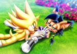 archie_comics bbmbbf blush legs_held_open legs_spread_open licking_pussy mobius_unleashed nicole_the_lynx outdoor outside palcomix pussy pussylicking sega sonic_(series) sonic_the_hedgehog sonic_the_hedgehog_(series) spread_legs super_sonic 