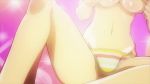 1girl asuka_(senran_kagura) big_breasts breasts female female_only gif senran_kagura small_shirt tight_clothing underboob 