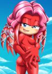  1girl anthro archie_comics ass bbmbbf blush breast echidna erect_nipples furry hand_on_ass lien-da mobius_unleashed nipple nude palcomix sega sideboob sonic_(series) sonic_the_hedgehog_(archie) sonic_the_hedgehog_(comics) sonic_the_hedgehog_(series) tagme 