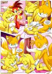  a_cock_among_siblings archie_comics bbmbbf doggy_position facial fiona_fox miles_&quot;tails&quot;_prower mobius_unleashed palcomix sega sonic_(series) sonic_boom sonic_the_hedgehog_(series) zooey_the_fox 