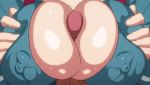  1girl demon_girl huge_breasts huge_nipples itadaki!_seieki large_areolae large_nipples nipple_bulge paizuri setogaya_mari 