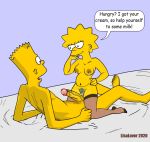  after_sex bart_simpson brother_and_sister creampie cum_in_pussy edit incest incest_pregnancy leaking_milk lisa_simpson lisalover milk riding the_simpsons 