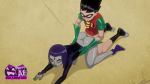  1boy 1girl aehentai all_fours animated bottomless dat_ass dc dc_comics doggy_position from_behind gif hairless_pussy male/female on_all_fours penis_in_pussy pussy raven_(dc) robin sex short_hair slappyfrog teen_titans vaginal vaginal_penetration vaginal_sex 