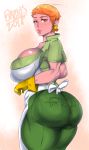  dexter&#039;s_laboratory dexter&#039;s_mom gloves huge_ass huge_breasts looking_at_viewer thighs 