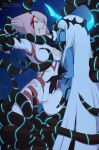 001_(darling_in_the_franxx) 2girls blue_body blue_skin darling_in_the_franxx female_only tagme tentacle tentacles yuri zero_two_(darling_in_the_franxx)