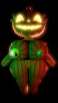1girl 1girl female_only five_nights_at_freddy&#039;s glowing_eyes jack_o_pumpkin_(fnaf) looking_at_viewer nude pumpkin pumpkin_girl pumpkin_head standing
