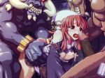  breasts censored clothed_sex from_behind game_over group_sex la_pucelle la_pucelle_tactics monster monsters open_mouth pantyhose penis prier rape sex tears torn_clothes vaginal 