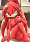  1girl archie_comics bbmbbf gae-na looking_at_viewer mobius_unleashed nude palcomix pussy sega sonic_(series) sonic_the_hedgehog_(series) 