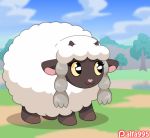  1girl alfa995 blush breasts chubby crying embarrassed furry game_freak gif medium_breasts nervous nintendo nipples pokemon pussy surprised wooloo 
