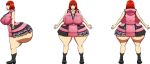  ale-mangekyo ale-mangekyo_(artist) ass big_ass big_breasts breasts cleavage commission dat_ass female kairi kingdom_hearts solo 