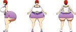  ale-mangekyo ale-mangekyo_(artist) ass big_ass big_breasts breasts cleavage commission dat_ass female kairi kingdom_hearts solo 
