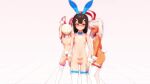  16:9_aspect_ratio 3d animal_ears animated black_hair blonde_hair bunny_ears chloe_von_einzbern contentious_content dancing dark-skinned_female dark_skin extremely_large_filesize fate/kaleid_liner_prisma_illya fate_(series) female has_audio hd hd_(traditional) illyasviel_von_einzbern large_filesize mikumikudance miyu_edelfelt mp4 nude pink_hair thighhighs tied_hair twintails video webm 