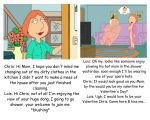  chris_griffin family_guy huge_penis incest lois_griffin mother&#039;s_duty mother_&amp;_son open_robe valentine&#039;s_day 