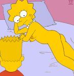 bald_beaver bart_simpson bed bedroom brother_and_sister child funny gif guido_l lisa_simpson loli lolicon nude shota shotacon show the_simpsons