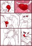 animated_skeleton chain_leash chains collar comic comic_page comic_panel fellatio female_frisk frans_(ship) frisk frisk_(underfell) frisk_au grabbing_head head_grab kayla-na monster oral partially_colored patreon_username red_penis red_tongue sans sans_(underfell) sans_au seme_sans skeleton suck sucking sucking_penis tongue top_sans undead underfell undertale_au undertale_fanfiction