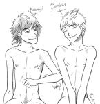  hiccup hiccup_(httyd) hiccup_horrendous_haddock_iii how_to_train_your_dragon jack_frost pubic_hair rise_of_the_guardians yaoi 