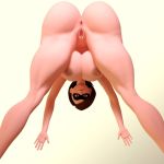  anus ass bent_over breasts helen_parr mask nipples nude shaved_pussy the_incredibles thighs 