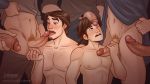  balls big_penis chest_hair fellatio flynn_rider handjob hiccup hiccup_(httyd) hiccup_horrendous_haddock_iii how_to_train_your_dragon lilruiner muscle muscular nipples oral orgy pectorals penis pubic_hair tangled testicle tongue yaoi 