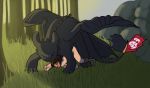  anal doggy_position dragon hiccup hiccup_(httyd) hiccup_horrendous_haddock_iii how_to_train_your_dragon penetration toothless yaoi 