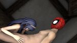 blowjob crossover fellatio fire_emblem lucina lucina_(fire_emblem) mask_only oral spiderman123 tagme