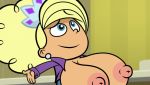  breasts_outside brianna_buttowski gigantic_breasts kick_buttowski:_suburban_daredevil nipples ploppie_(artist) screenshot_edit tiara 