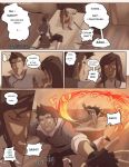 avatar:_the_last_airbender breasts canon_couple caught_in_the_act comic deesky dreaming_(comic) korra mako nickelodeon the_legend_of_korra