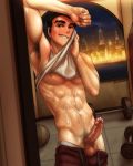 abs armpit_fetish armpit_hair armpits avatar_the_last_airbender big_penis bludwing body_hair cum cum_on_body mako male male_only muscle muscular nipples pectorals pubic_hair sweat the_legend_of_korra uncensored yaoi